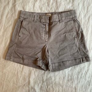 J Crew Chino Shorts size 4